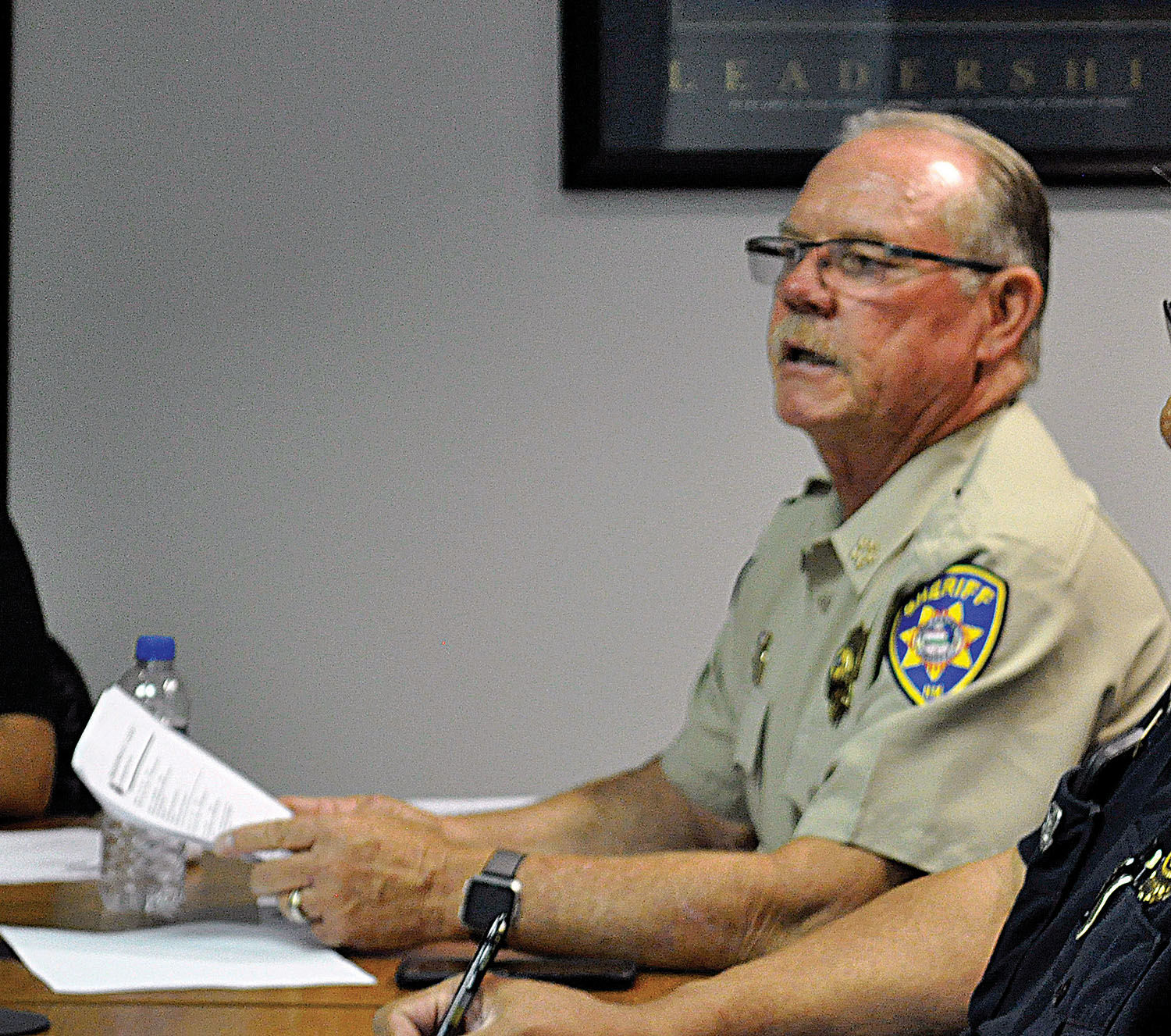 cops Sheriff James Lujan wants to stop police blotter.jpg